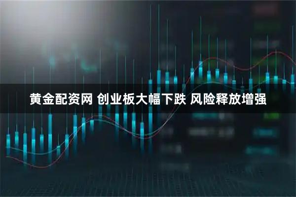 黄金配资网 创业板大幅下跌 风险释放增强